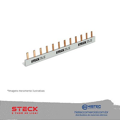 BARRAMENTO STECK S-1F210.B MONOFÁSICO 210MM