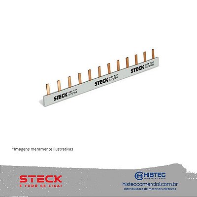 BARRAMENTO STECK S-2F1000.B BIFÁSICO 80A