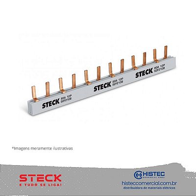 BARRAMENTO STECK S-2F210.B BIFÁSICO 210MM