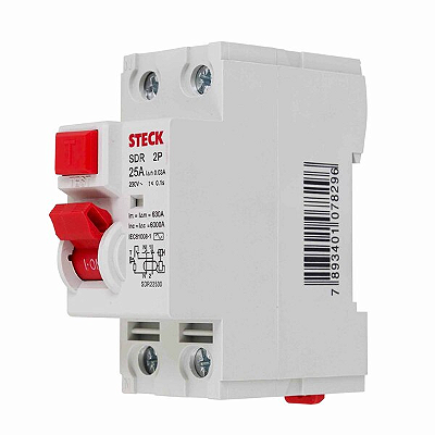 DISPOSITIVO DR STECK 2P 25A 30mA SDR-22530
