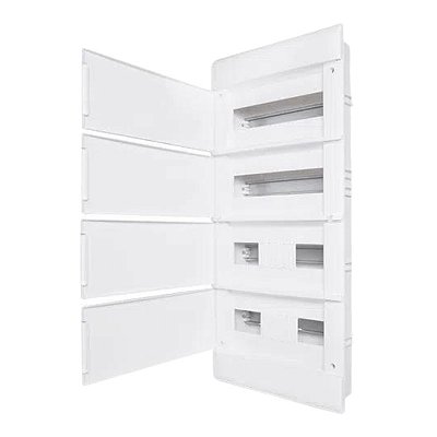 QUADRO EMBUTIR DIN S.CE.48.PO PORTA OPACA STECK