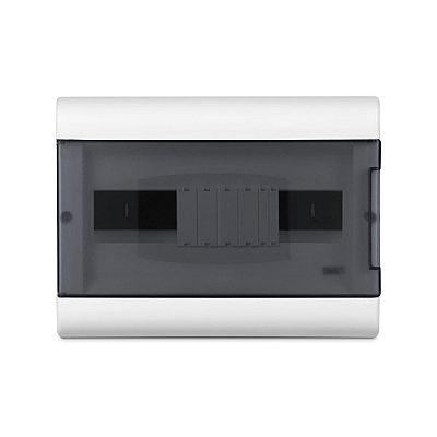QUADRO EMBUTIR DIN S.CM.12.TBR PORTA TRANSPARENTE STECK