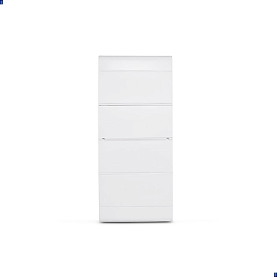 QUADRO SOBREPOR DIN SCS48PO COM PORTA OPACA STECK
