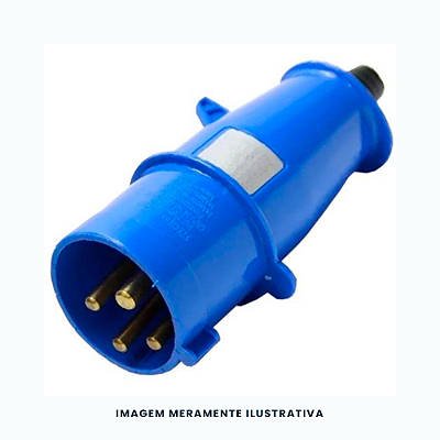 PLUG N-4579 4P 63A 220/240V AZ STECK