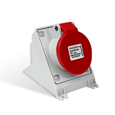 TOMADA SOBREPOR N-4006 4P 16A 380/440V VM STECK
