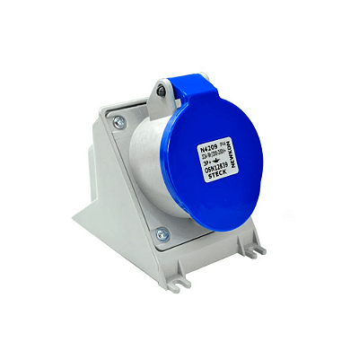 TOMADA SOBREPOR N-4209 4P 32A 220/240 AZ STECK