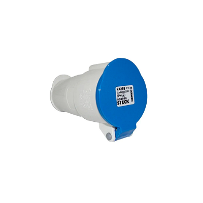 ACOPLAMENTO N-4259 4P 32A 220/240V AZ STECK