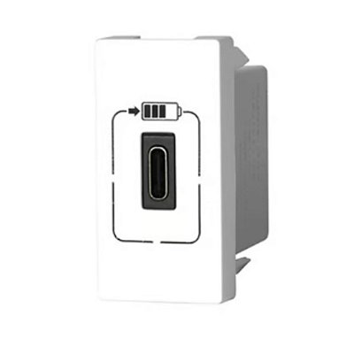 CARREGADOR TIPO C 1xUSB 1500mA BR 615097BC PIAL PLUS+