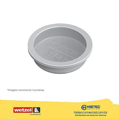 TAMPÃO PLÁTICO 3/4" SEM ROSCA E060284002 WETZEL