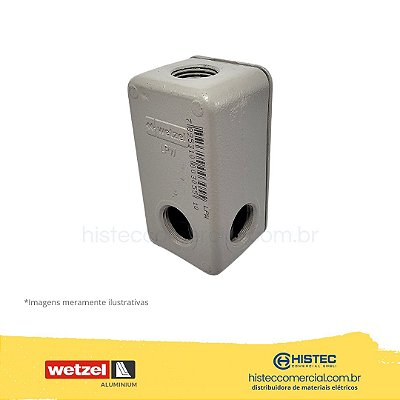 POLIWETZEL MULT. CAIXA COM PINTURA LXPW  1/2" E002300020 WETZEL