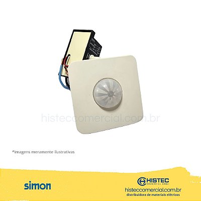 SENSOR PRESENCA FORRO 1000VA BIVOLT BRANCO 30.319-39 SIMON