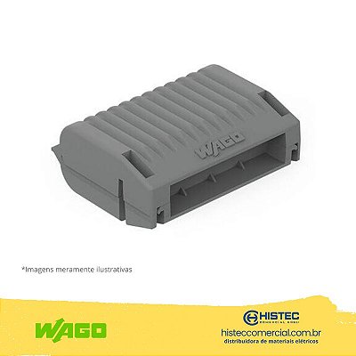 GELBOX 207-1432 CAIXA IP68 PARA CONECTOR 221 6MM2 TAM 2 WAGO