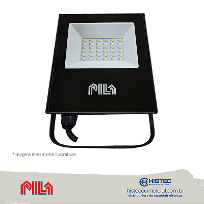 PROJETOR PILA LED 200W 3000K WW 17000l IP65 BIVOLT PRETO PHILIPS