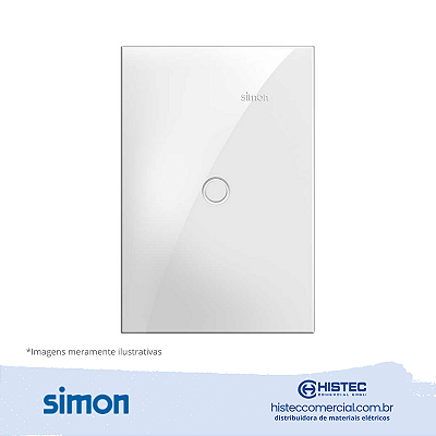 PLACA 4x2 CEGA BRANCA SIMON 35.600-30