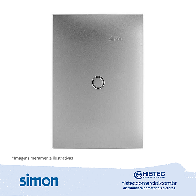 PLACA 4x2 CEGA ALUMINIO SIMON 35.600-34