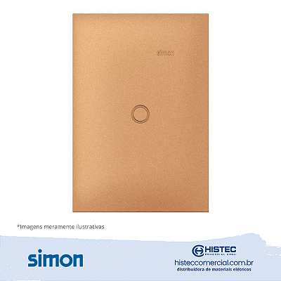 PLACA 4x2 CEGA ROSE GOLD SIMON 35.600-43