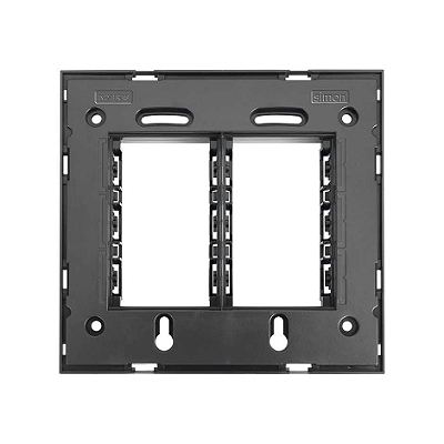 SUPORTE 4x4 HORIZONTAL GRAFITE SIMON 35.702-38