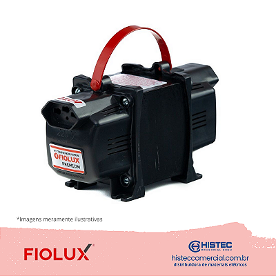 AUTO TRANSFORMADOR  200VA 10A BIVOLT PREMIUM 3P FIOLUX 10103017111