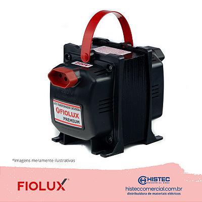 AUTO TRANSFORMADOR  5000VA 20A BIVOLT PREMIUM 3P FIOLUX 10103026111