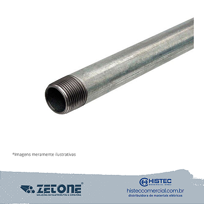 ELETRODUTO GALVANIZADA A FOGO 2" COM PAREDE 0,75 ZETONE