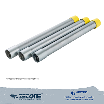 ELETRODUTO GALVANIZADO A FOGO MEDIO1 2" (1,20) ZETONE (UNIDADE)