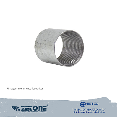 LUVA GALVANIZADO A FOGO 1" ZETONE