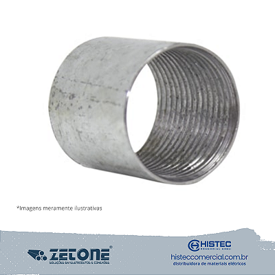 LUVA GALVANIZADO A FOGO 3" ZETONE