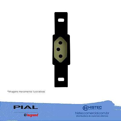 SILENTOQUE 054328 TOMADA 2P+T 10A SEM PLACA PIAL