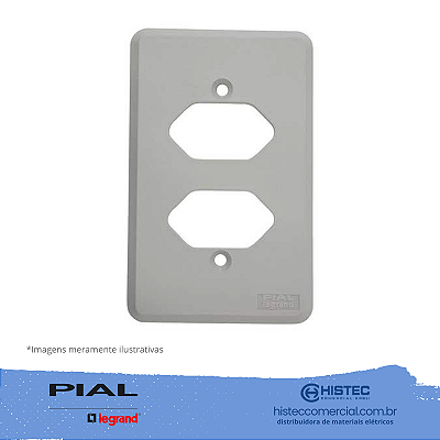 SILENTOQUE 054397 PLACA 4x2 PARA 2 POSTO PIAL