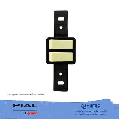 SILENTOQUE 2001 CONJUNTO INTERRUPTOR SIMPLES+PARALELO SEM PLACA PIAL
