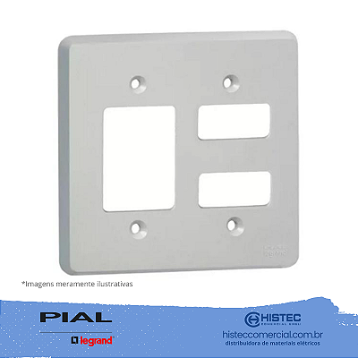 SILENTOQUE 8532 PLACA COM 3 POSTOS + 2 SEPARADOS 4x4 PIAL