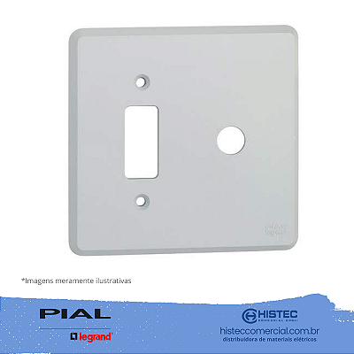 SILENTOQUE 8581 PLACA COM FURO + 1 POSTO 4x4 PIAL