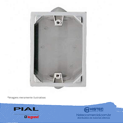 CAIXA 104x50 (2 EMBUTES REF 91906) AQUATIC 64221 PIAL