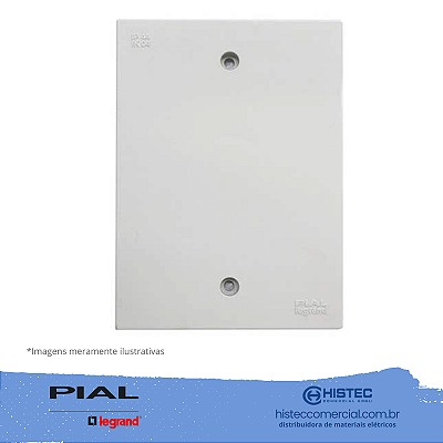 PLACA PARA CAIXA EMBUTIR 4x2 AQUATIC 64231 PIAL