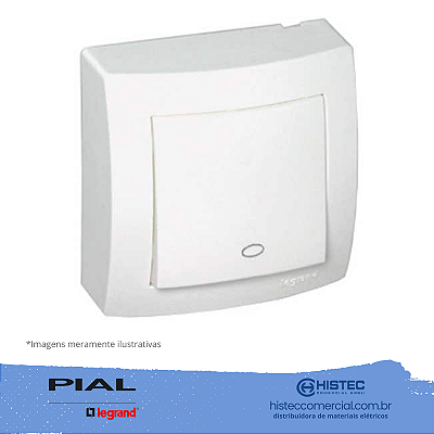 PULSADOR CAMPAINHA 2A 250V SISTEMA X 675005 PIAL