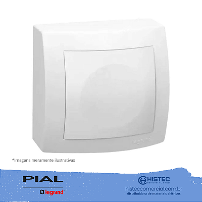 PLACA CEGA COM OPÇÃO PARA SAIDA DE FIO SISTEMA X 675045 PIAL