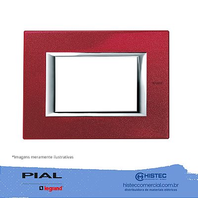 PLACA 4X2 ROSSO CHINA AXOLUTE HA4803RC PIAL