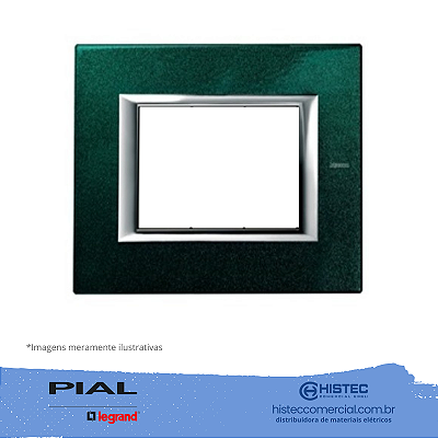 PLACA 4X2 VERDE SEVRES AXOLUTE HA4803VS PIAL