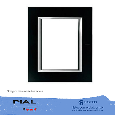 PLACA 4X4 VETRO NERO NOTTE AXOLUTE HA4826VNN PIAL