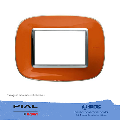 PLACA ELIPTICA 4X2 ARANCIO LIQUID AXOLUTE HB4803DR PIAL