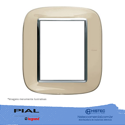 PLACA ELIPTICA 4X4 AVORIO LIQUID AXOLUTE HB4826DA PIAL