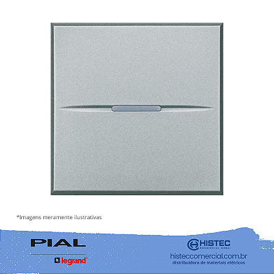 INTERRUPTOR SIMPLES AXIAL ALLUMINIO AXOLUTE HC4001/2 PIAL