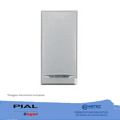 INTERRUPTOR SIMPLES BASCULANTE ALLUMINIO AXOLUTE HC4051 PIAL