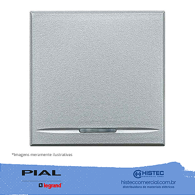 INTERRUPTOR INTERMEDIÁRIO BASCULANTE ALLUMINIO AXOLUTE HC4054/2 PIAL
