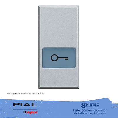 TAMPA SIMBOLO LUMINOSO PARA CHAVE ALUMINIO AXOLUTE HC4921LF PIAL