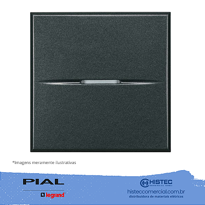 PULSADOR AXIAL ANTRACITE AXOLUTE HS4005/2 PIAL