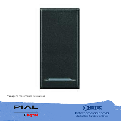 INTERRUPTOR PARALELO BASCULANTE ANTRACITE AXOLUTE HS4053 PIAL