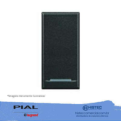 INTERRUPTOR INTERMEDIARIO BASCULANTE ANTRACITE AXOLUTE HS4054 PIAL