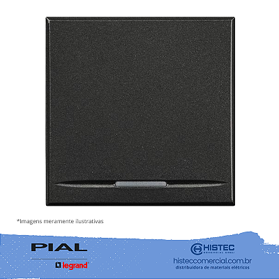 INTERRUPTOR INTERMEDIARIO BASCULANTE ANTRACITE AXOLUTE HS4054/2 PIAL