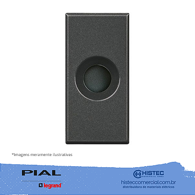 MODULO SAIDA DE FIO 9MM ANTRACITE AXOLUTE HS4953 PIAL
